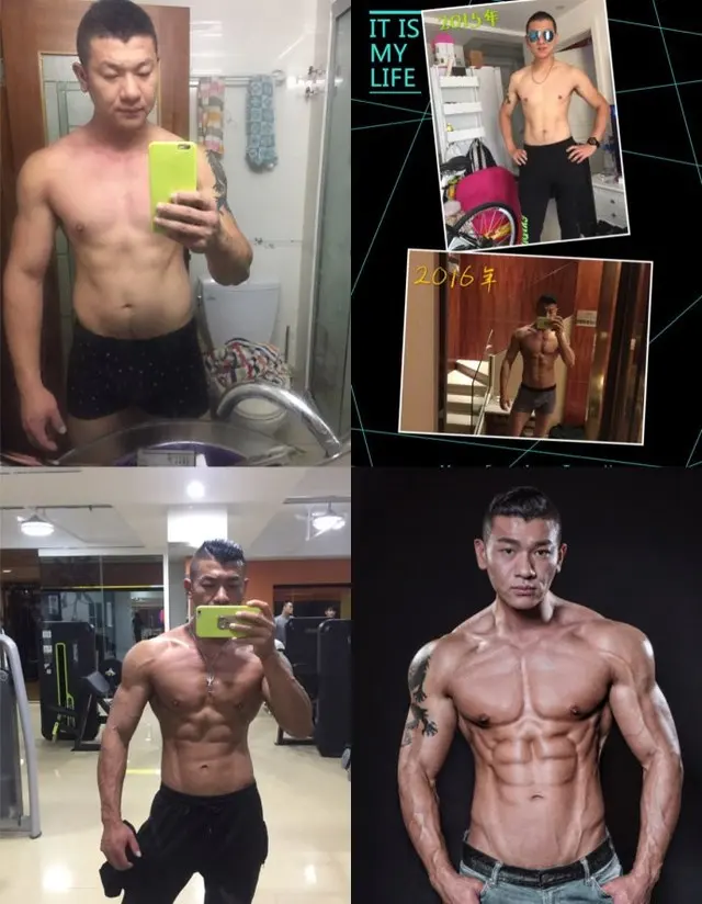 健身明星男后卫排名_健身男神明星_男明星健身后