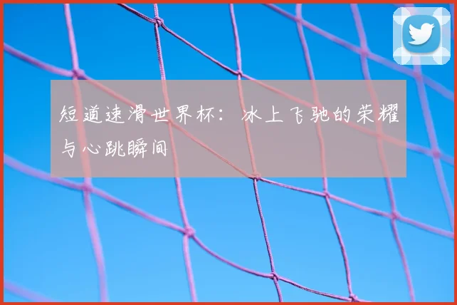 短道速滑世界杯：冰上飞驰的荣耀与心跳瞬间